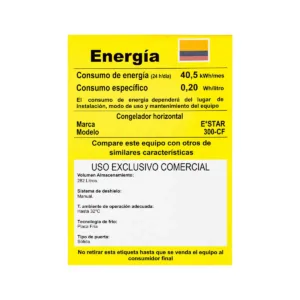 Congelador Dual ESTAR 300 Litros con Llave de Seguridad retiq