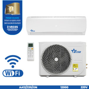 Aire Acondicionado 12000 BTU 220V On Off ESTAR WIFI