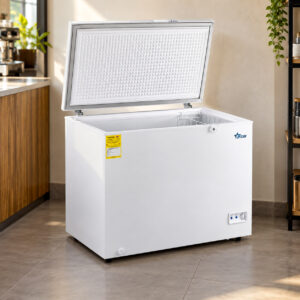 Congelador horizontal ESTAR 200 litros dual con tapa sólida